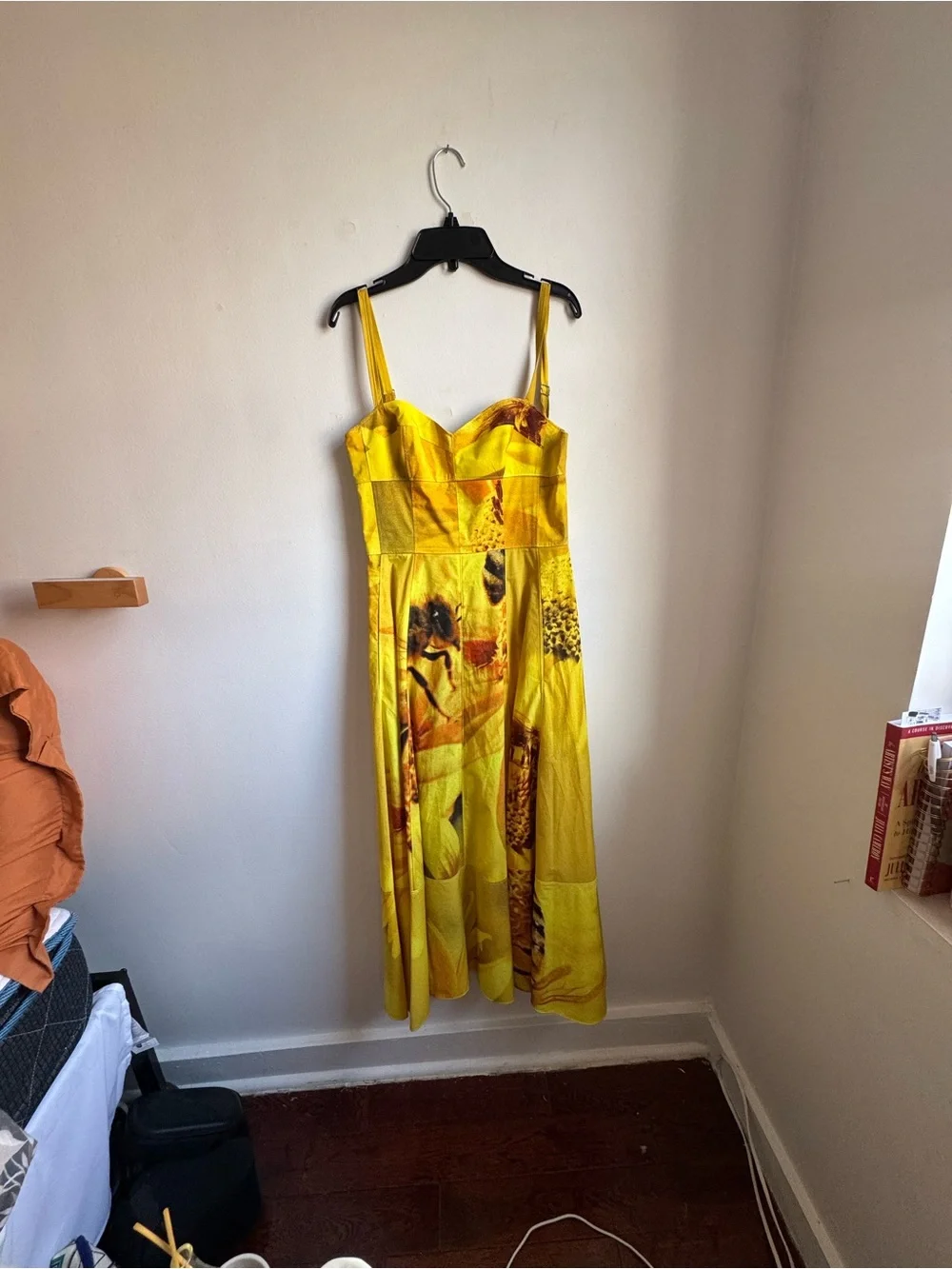 Tory Burch Popplin yellow dress